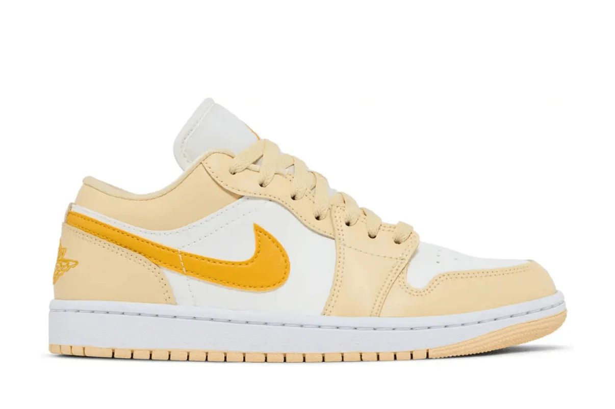 Tênis Air Jordan 1 Low "Team Gold" Amarelo