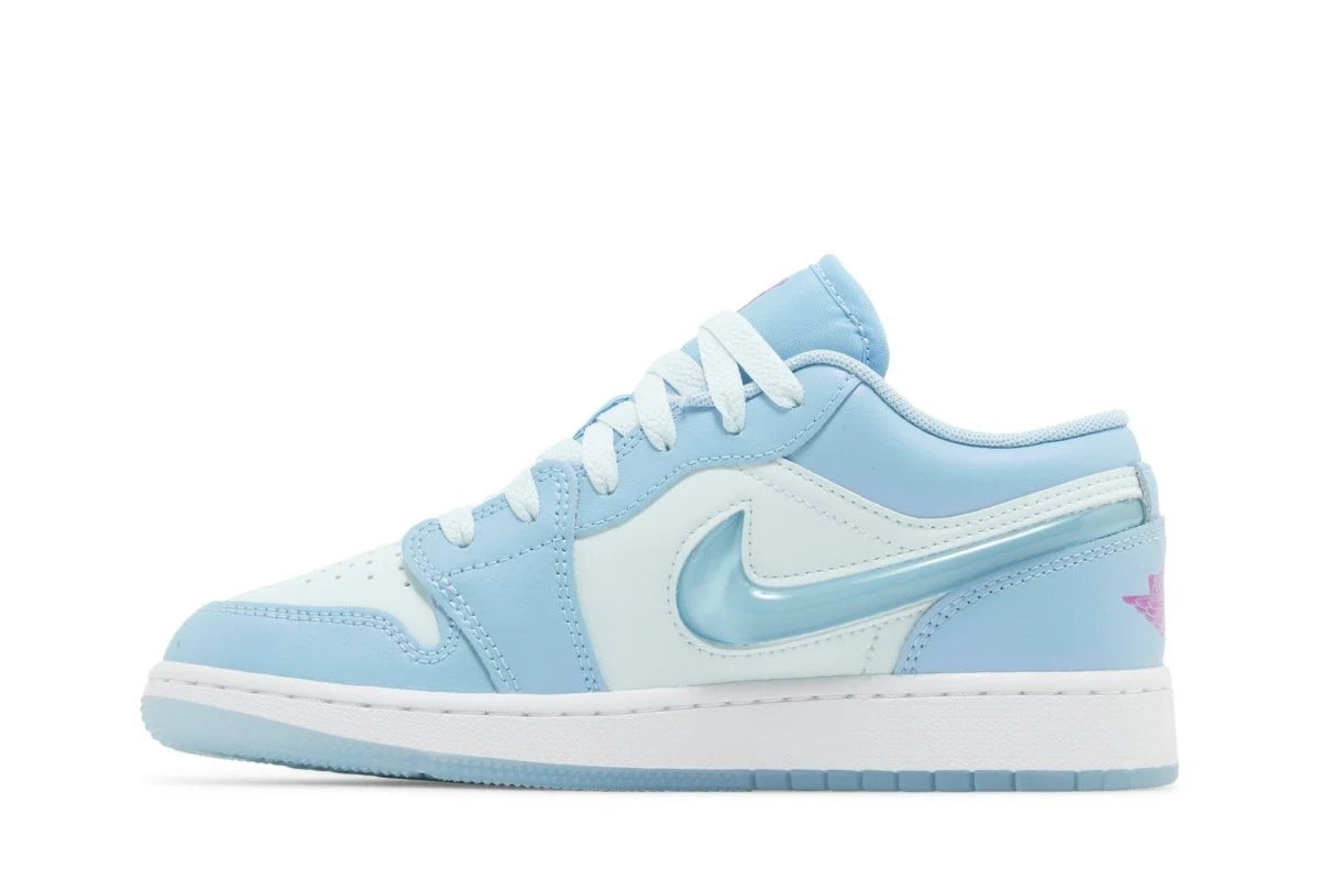Tênis Air Jordan 1 Low Aquarius Blue Azul