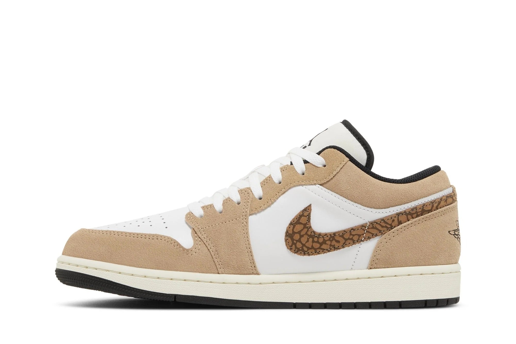 Tênis Air Jordan 1 Low "Elephant Brown" Marrom
