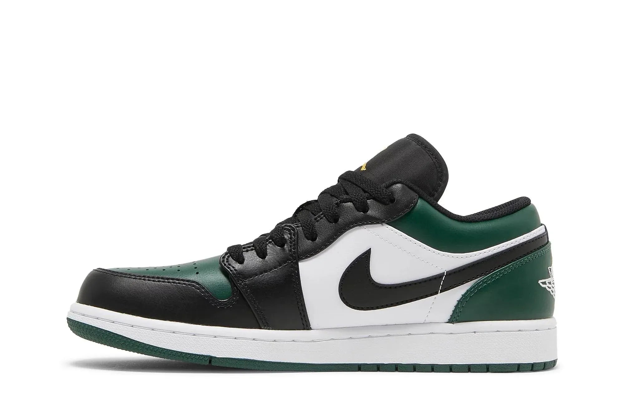 Tênis Air Jordan 1 Low Green Toe Verde