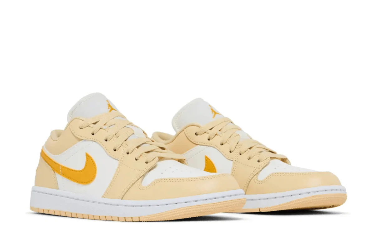 Tênis Air Jordan 1 Low "Team Gold" Amarelo
