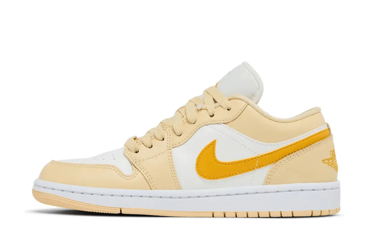 Tênis Air Jordan 1 Low "Team Gold" Amarelo