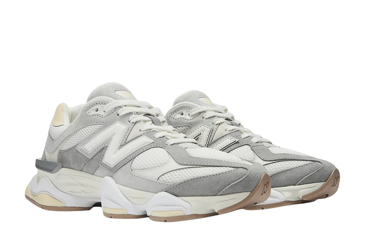 Tênis New Balance 9060 Mesh Slate Grey Calcium Cinza