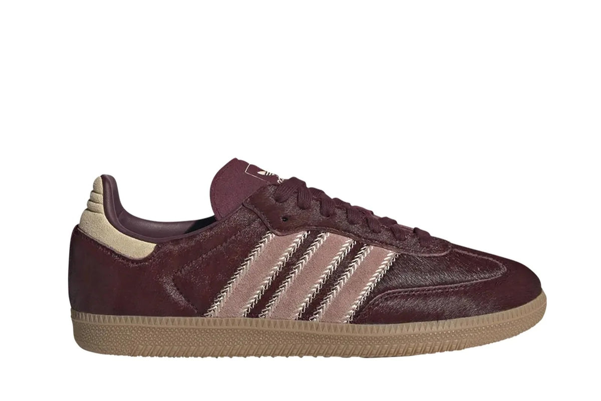 Tênis adidas Samba Og Marron Sand Strata Pony Vinho