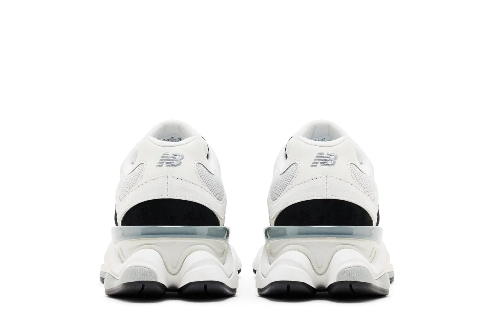 Tênis New Balance 9060 Reflection Black Suede Branco