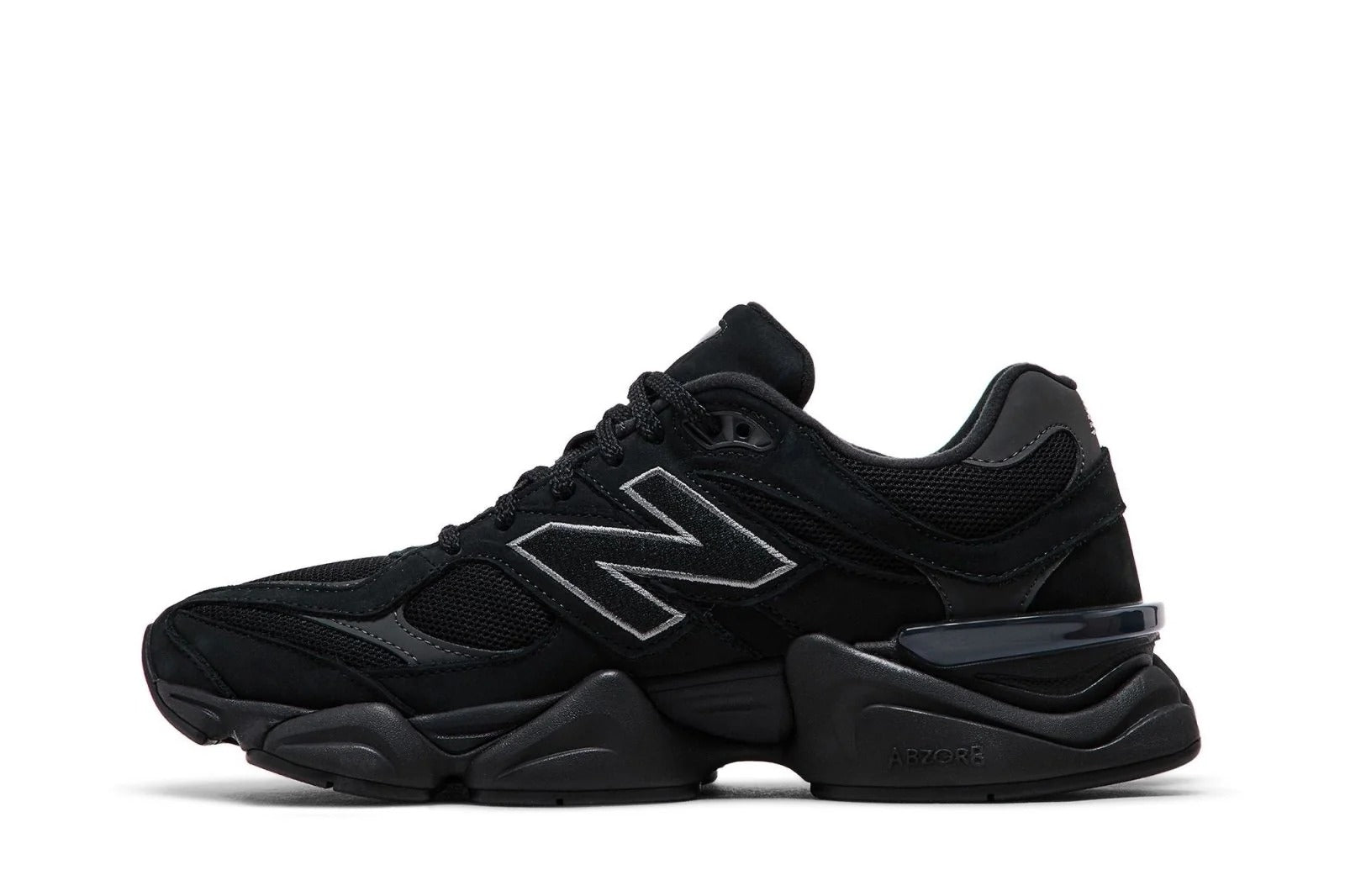 New Balance 9060 Black Cement "Black Cat" Preto