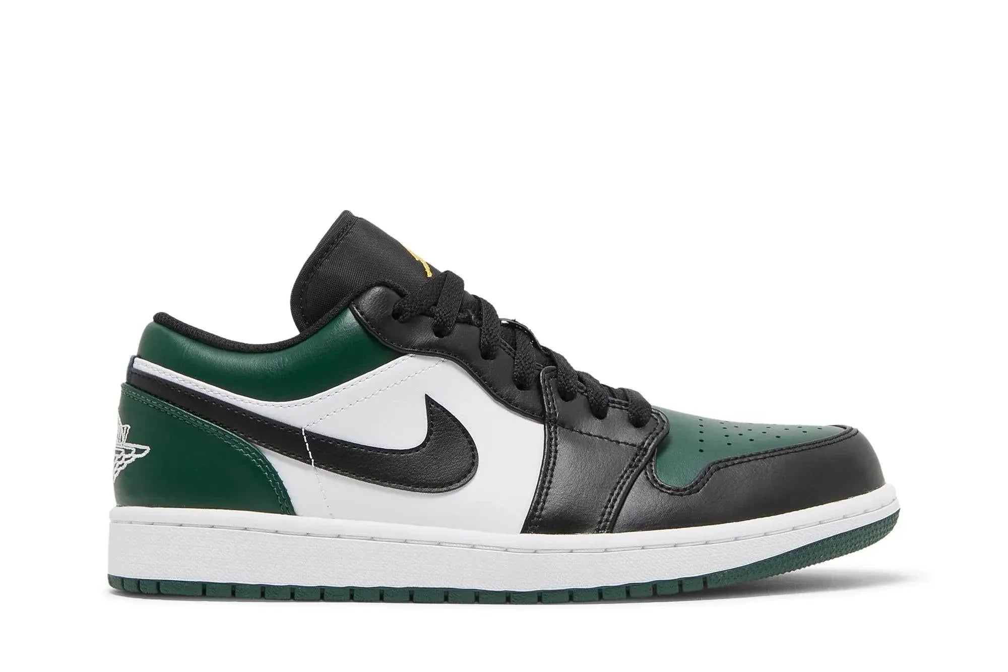 Tênis Air Jordan 1 Low Green Toe Verde