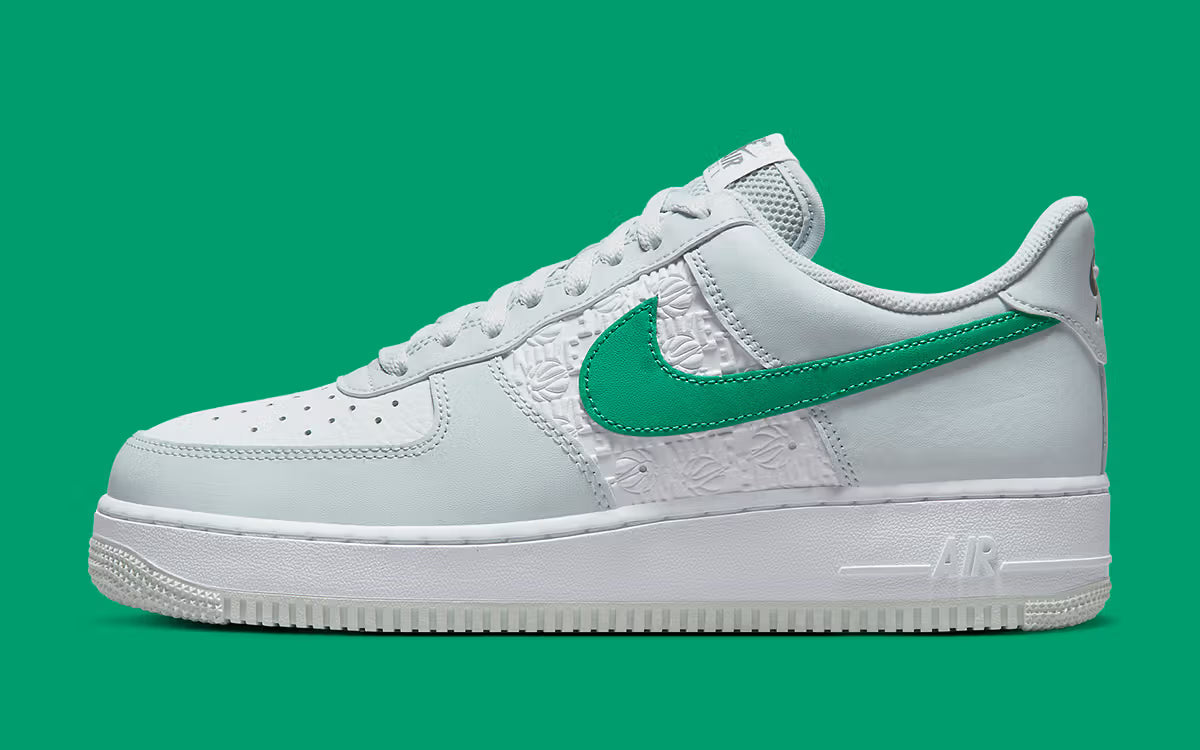 Air Force 1 '07 'Embossed Hoops - Pine Green'