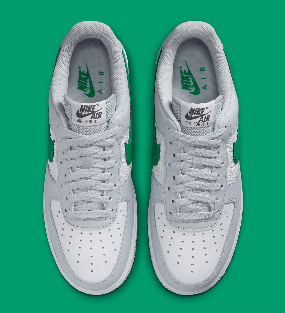 Air Force 1 '07 'Embossed Hoops - Pine Green'