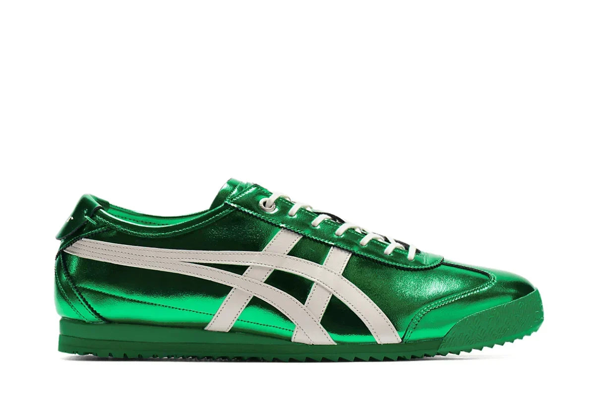 Tênis Onitsuka Tiger Mexico 66 SD Metallic Series Jade Cream Verde vista superior