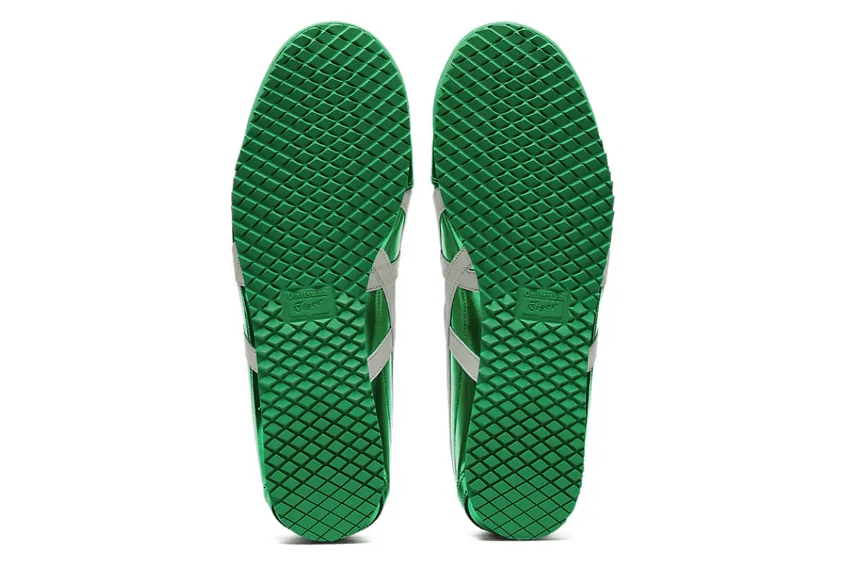 Tênis Onitsuka Tiger Mexico 66 SD Metallic Series Jade Cream Verde vista traseira