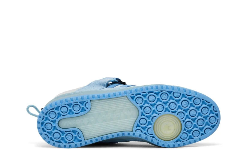 Tênis adidas Forum Buckle Low x Bad Bunny Blue Tint Azul