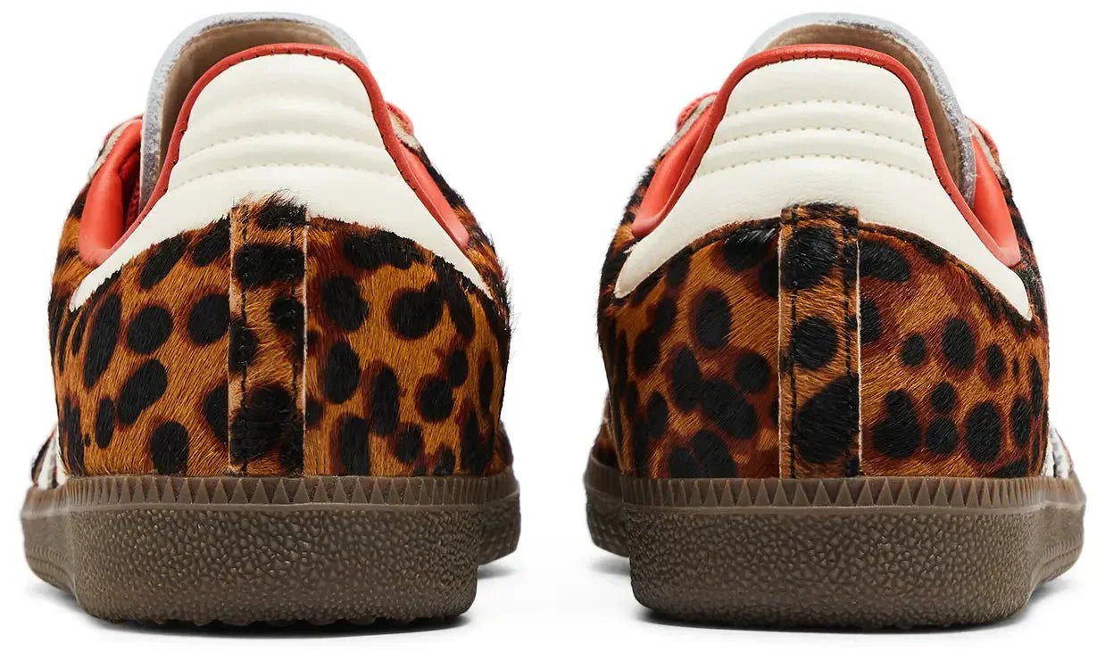 Adidas Samba Og Preloved Red Leopard Pack Marrom