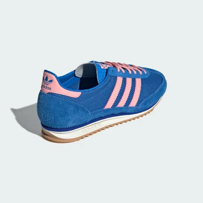 Tênis Adidas SL 72 Og Bright Royal Pink Spark Azul vista traseira