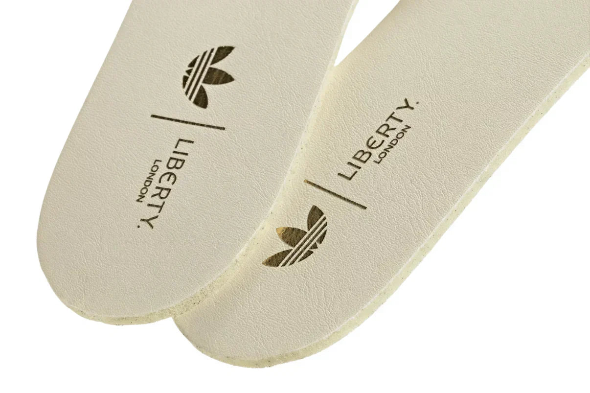 Tênis Adidas SL 72 OG Liberty London Better Scarlet Rosa detalhe interno