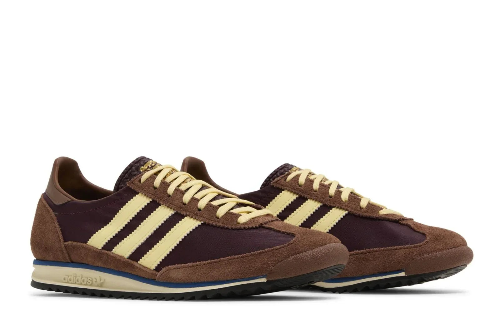 Tênis Adidas SL 72 Og Maroon Almost Yellow Marrom detalhe do solado