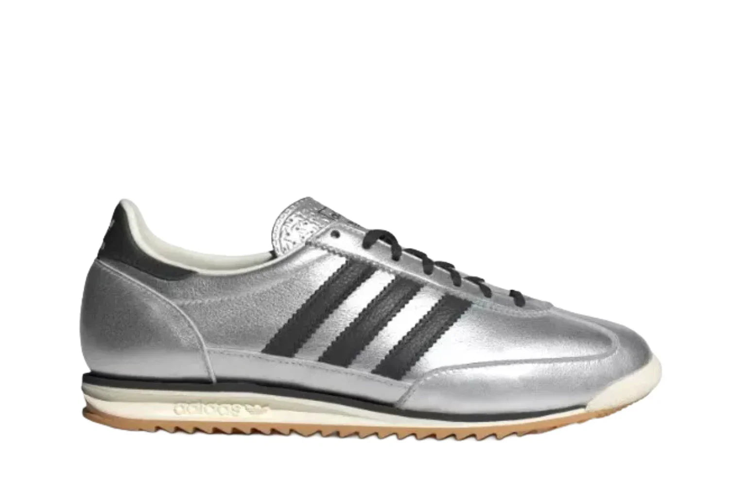 Tênis Adidas SL 72 Og Silver Metallic Black Prata vista superior