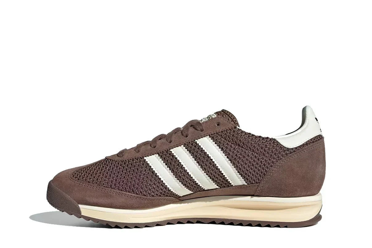 Tênis Adidas SL 72 RS Earth Strata Warm Vanilla Marrom vista superior