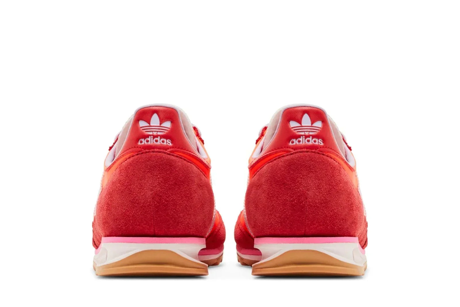 Tênis Adidas SL 72 Og Solar Red Lavander Vermelho detalhe do material