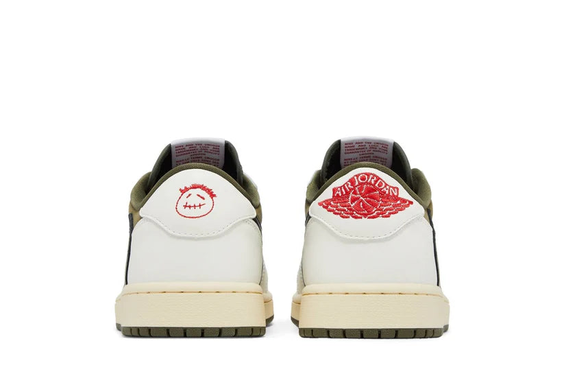 Nike Air Jordan 1 Low Og Sp x Travis Scott Medium Olive Verde