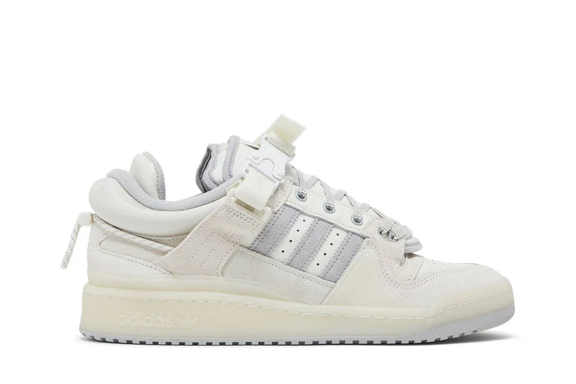 Tênis Bad Bunny x adidas Forum Buckle Low White Branco