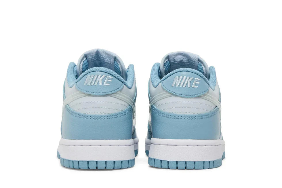 Nike Dunk Low Blue Clear Swoosh Azul