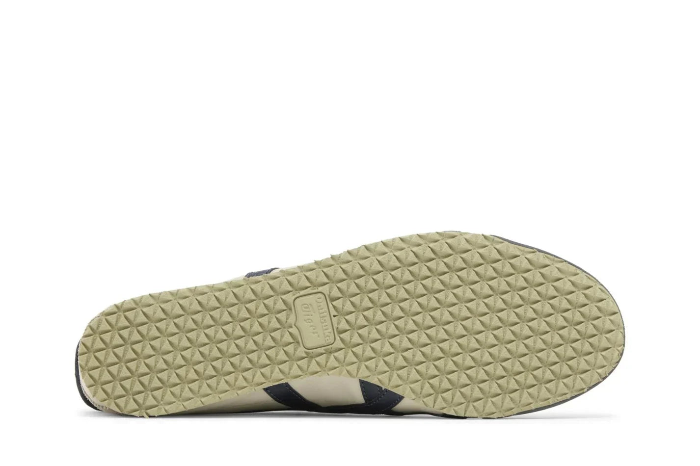 Tênis Onitsuka Tiger México 66 Brich Peacoat Bege vista traseira