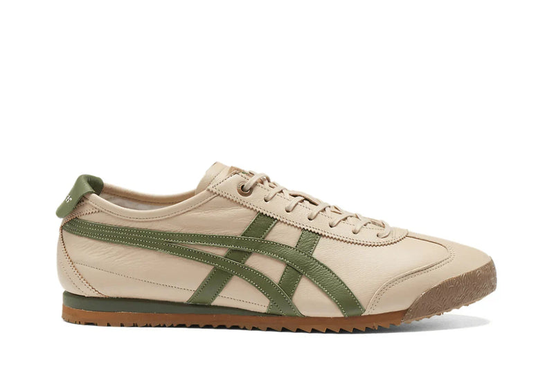 Tênis Onitsuka Tiger Mexico 66 SD Beige Green Bege vista lateral