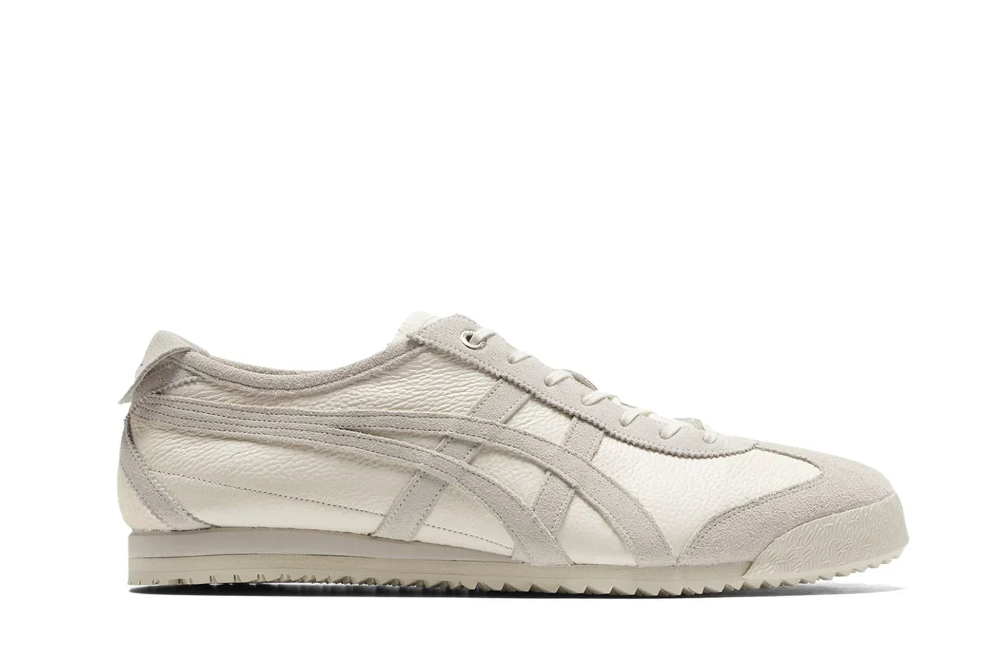 Tênis Onitsuka Tiger Mexico 66 SD Cream Birch Bege vista lateral