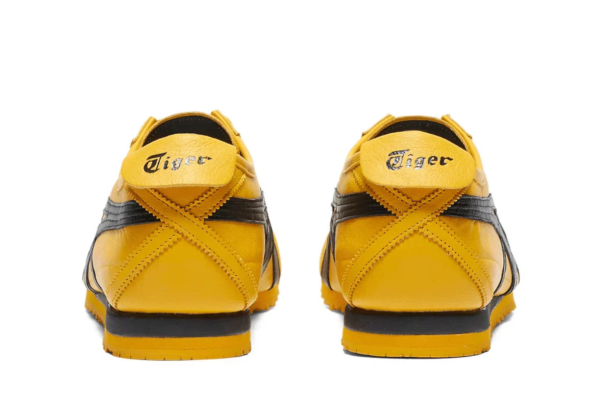 Tênis Onitsuka Tiger Mexico 66 SD Kill Bill Amarelo vista traseira