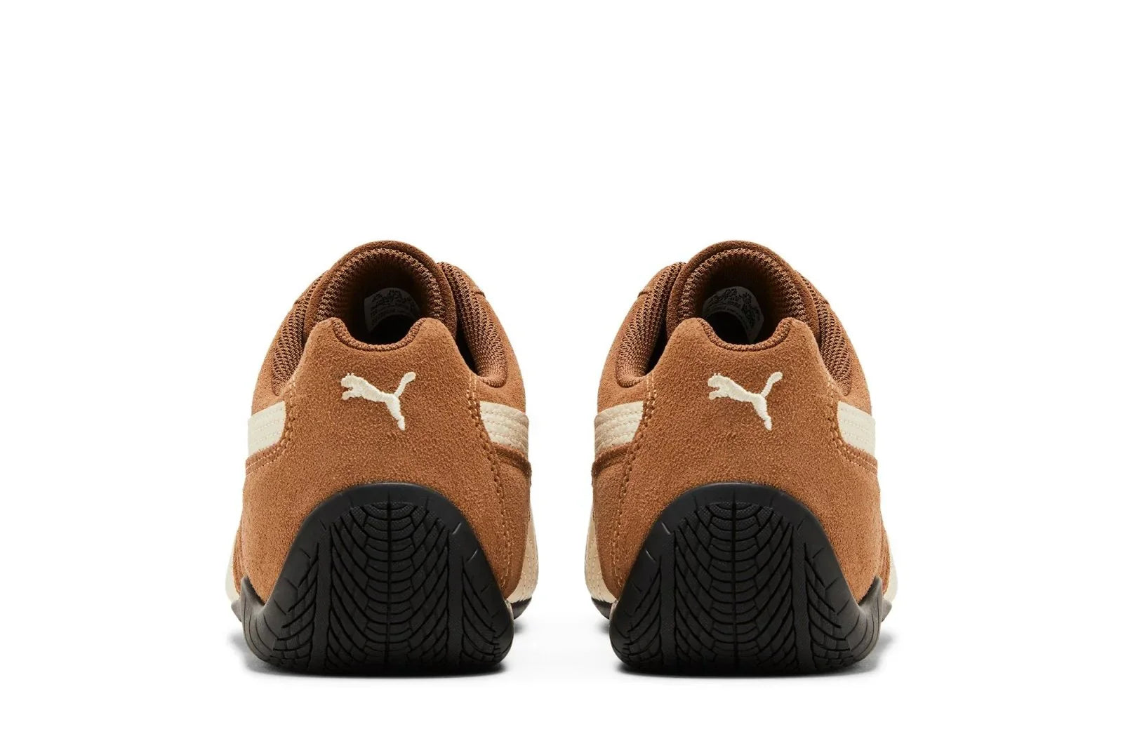Tênis Puma Speedcat Archive Haute Coffee Frosted Ivory Marrom detalhe lateral