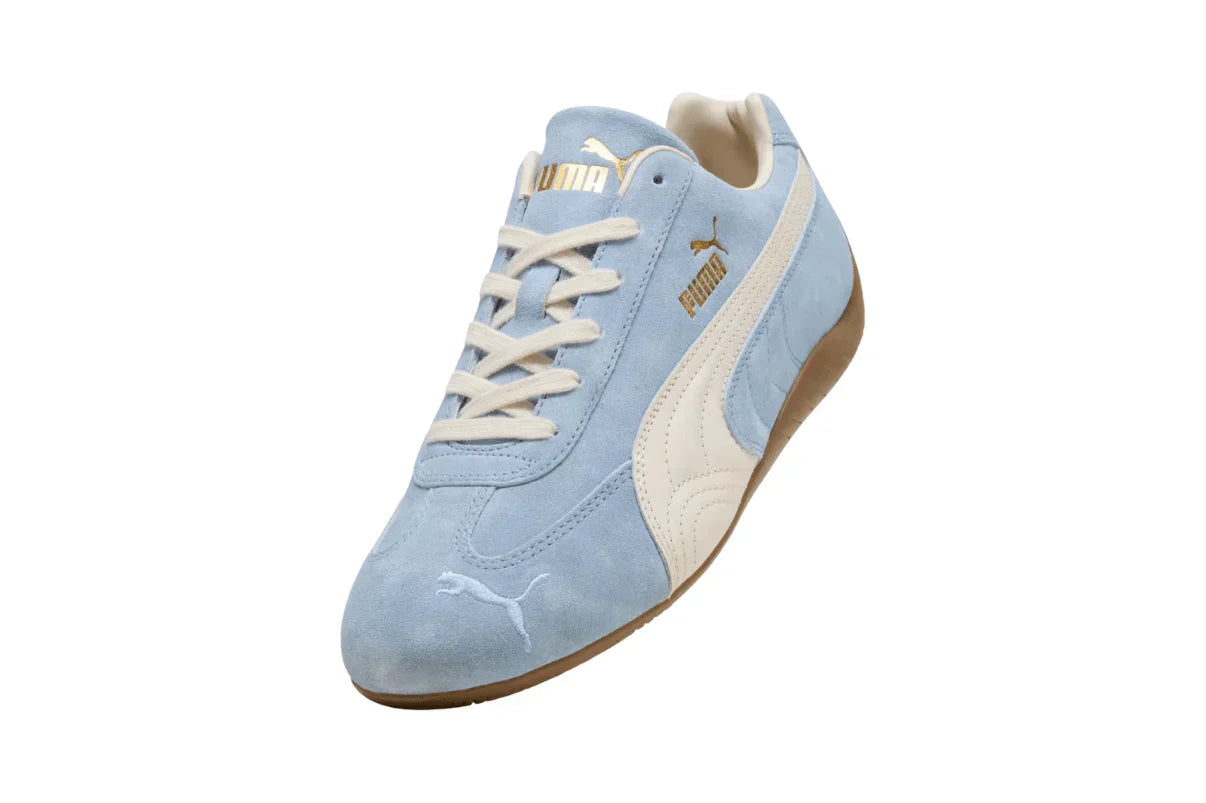 Tênis Puma Speedcat Faded Haute Tropic Alpine Snow Azul detalhe do solado