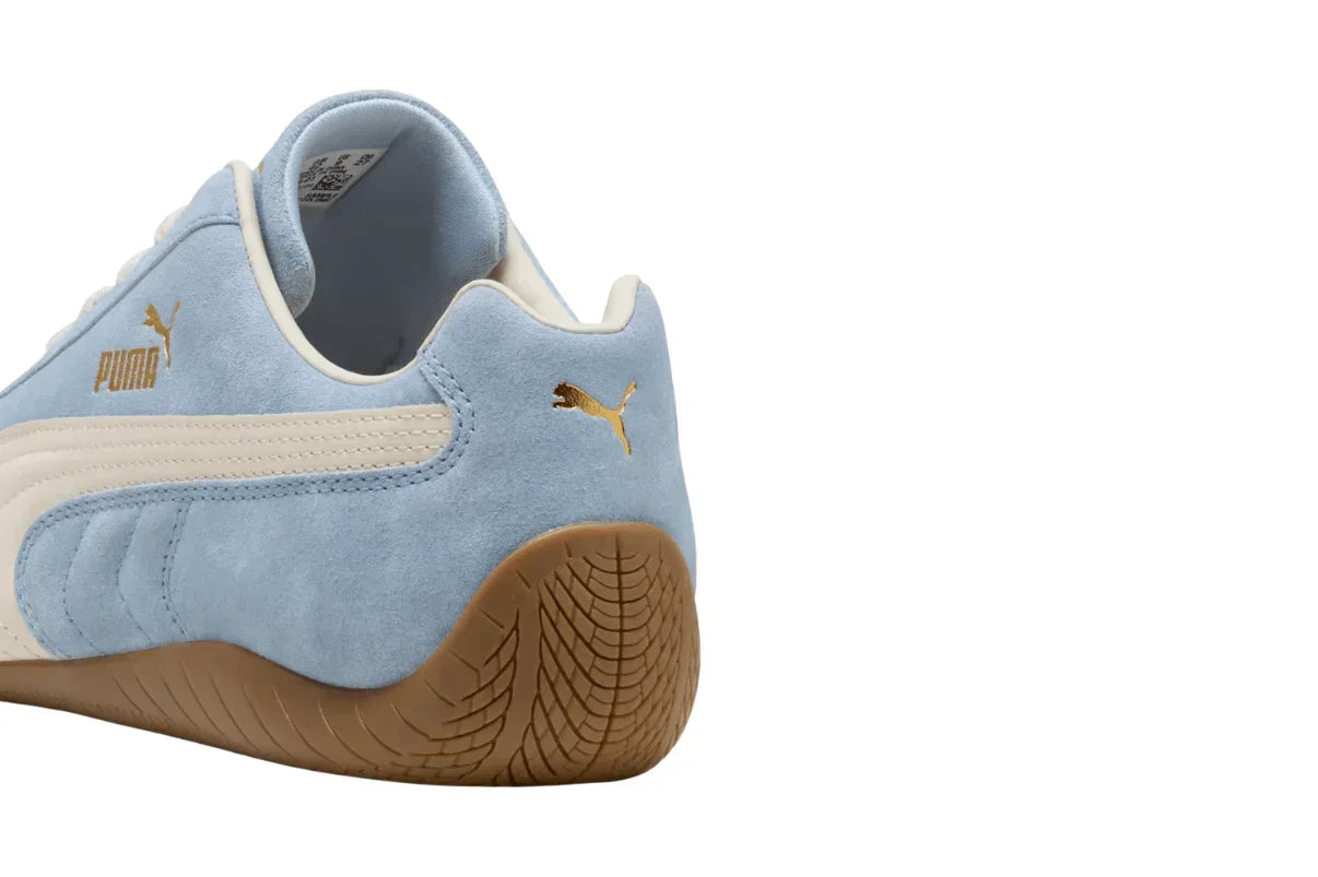 Tênis Puma Speedcat Faded Haute Tropic Alpine Snow Azul detalhe frontal