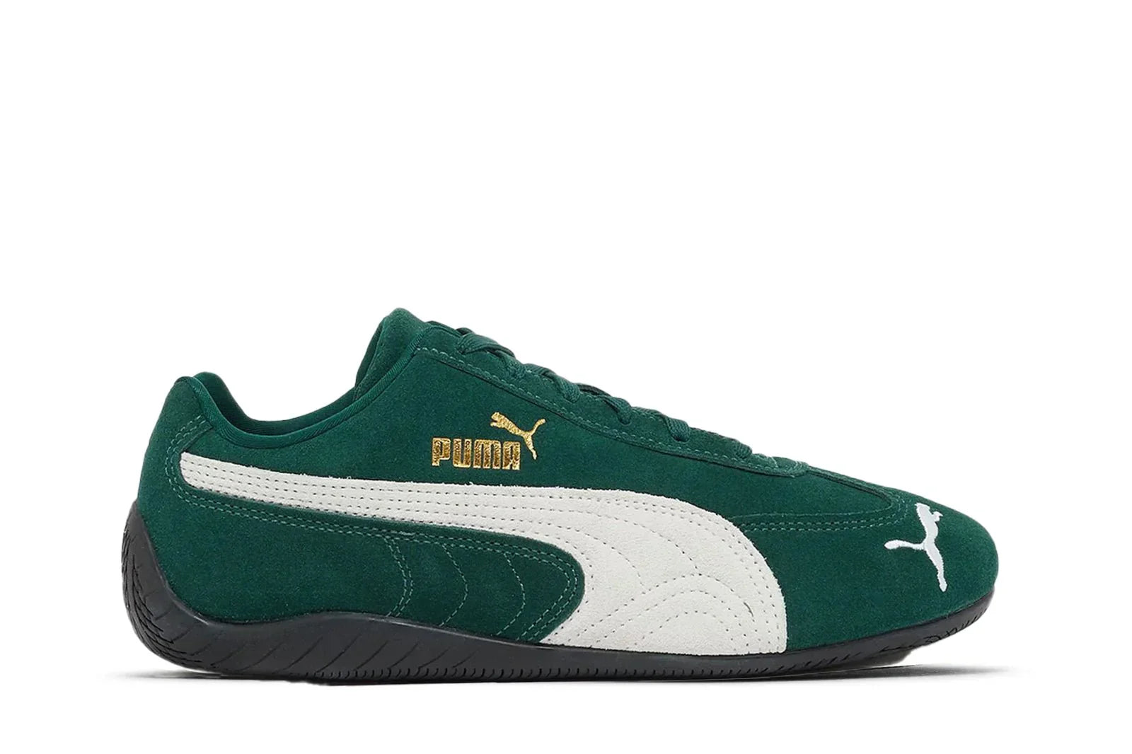 Tênis Puma Speedcat OG Dark Myrtle White Verde vista superior